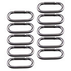 Heavy Duty Oval Carabiners - Pack of 20 - Perfect for Outdoor Adventures