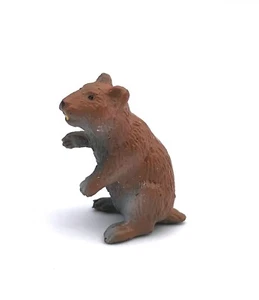 Bullyland HAMSTER Brown Animal Figure 1998 Retired 64400 - Picture 1 of 3