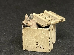 pig in crate By Bergman / Heyde / era (Yellow 296) - Picture 1 of 8