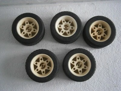 LOT ANCIENNE ROUE LEGO TECHNIC - LEGO GROUP 81.6 X 34 ZR - VINTAGE - Photo 1/4