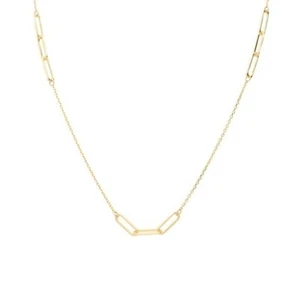 STROILI HALSKETTE 9 Karat GOLD 375% mit Kette Cod. 1416770 - Bild 1 von 3