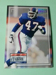 1993 Power Football Card #147 Greg Jackson - New York Giants - Picture 1 of 2