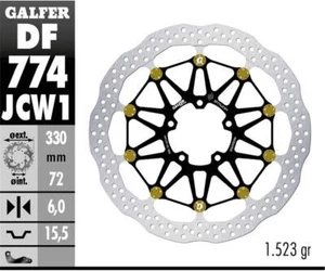Galfer Disco Freno Ant WAVE FLOATECH RAC 330X6 DUCATI STREETFIGHTER V4 2021 2024 - Bild 1 von 1