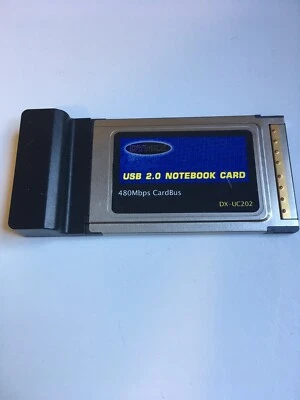 Dynex DX-UC202 2-Port USB 2.0 Notebook Card 11334. - Image 1 of 4