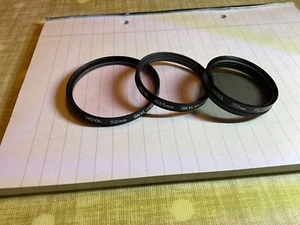 HOYA SKYLIGHT FILTERS x 3 . MADE IN JAPAN . 52 , 43.5, 39mm. VERY GOOD CONDITION - Picture 1 of 7