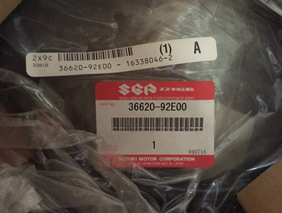 Suzuki 36620-92E00 Wire Assy, Remocon Exterior 36620-92E00 For Outboard - Image 1 of 1