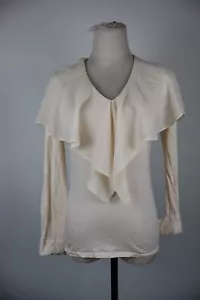 Ralph Lauren Jersey Baumwolle Frau Gr. S Frau Casual Vintage T-Shirt - Bild 1 von 9