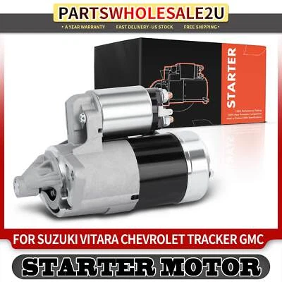 Motor De Arranque para Chevrolet Tracker Geo Suzuki Sidekick Asuna 1.4kW/12V CW 8T Foto 1 de 4