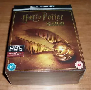 HARRY POTTER COLECCION COMPLETA 4K UHD+BLU-RAY 16 DISCOS NUEVO PRECINTADO - Imagen 1 de 8
