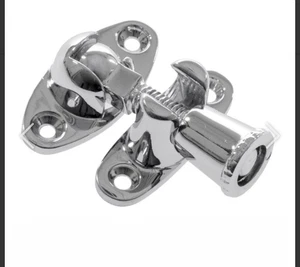 sash window Polished Chrome fastener, Budget, Non Locking, Brighton Fastener - Picture 1 of 2