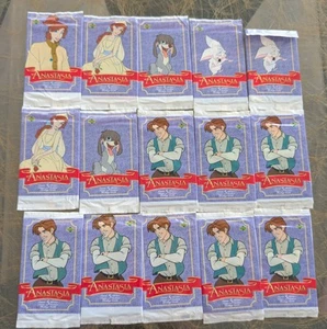 (15)x Anastasia Movie 1998 Upper Deck Unopened Sealed Trading Card Pack Lot - Picture 1 of 4