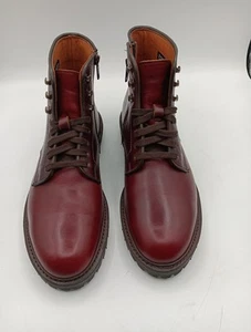 Allen Edmonds Higgins Mill Stiefel burgunderrot wetterfest Größe 9,5 D - Bild 1 von 17