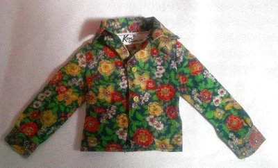 Camisa De Colección Ken Casual Cords Gaucho Gear Print #1717 Mod 1972 Mattel ¡RARA!! Foto 1 de 4