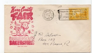C1950s - Kern County Fair Bakersfield California Envelope - S1 - Picture 1 of 1