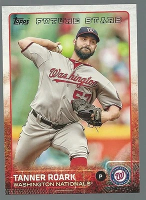 2015 Topps Baseball Card #30 Tanner Roark FS  - Image 1 of 2