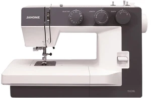 Máquina de coser eléctrica JANOME bobina vertical semi giratoria tipo 121-1522BL - Imagen 1 de 9