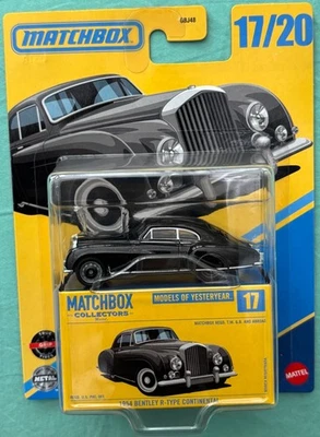 2025 MATCHBOX COLLECTORS 1954 BENTLEY R-TYPE CONTINENTAL #17 - Image 1 of 2