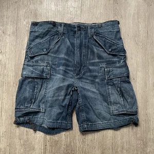 RRL Double Rl Sedgwick Regiment CARGO SHORTS Gr. 32 14 Oz Denim Ron Herman - Bild 1 von 6