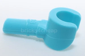 Lego 4x Medium Azure Minifigure Hands - Picture 1 of 2