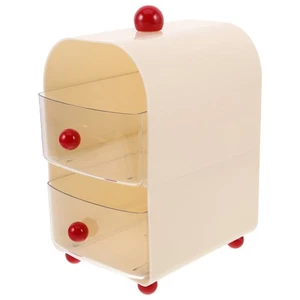 Organizador de Escritorio con Cajones - Caja de Cajones de Almacenamiento Apilables para Lápices de Maquillaje - Imagen 1 de 12