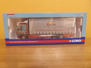 CORGI 1.50 DAF CF CURTAINSIDE POLLOCK SCOTRANS LTD LORRY CC13611 MIB + MIRRORS - Picture 1 of 6