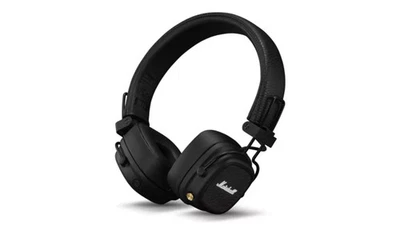 Marshall Major V On-Ear Foldable Wireless Headphones -100+ Hours Playtime- Black - Image 1 of 4