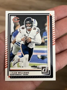 CALEB WILLIAMS 2025 Panini Donruss #7 Chicago Bears - Picture 1 of 2