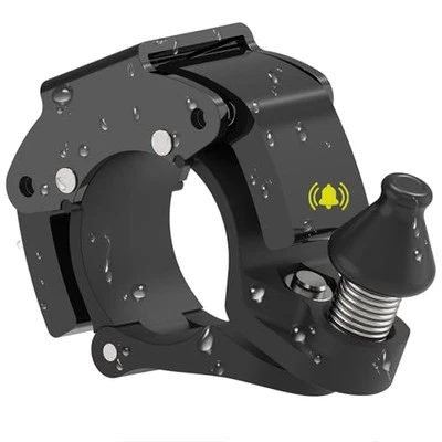 Bike Bell for Handlebar (22mm-24mm), Loud Crisp Clear Sound (90dB Aluminum - Image 1 of 4