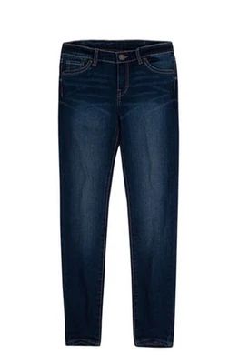 Levi's Girl's Skinny Jeans 710 Dark Wash - Size 14 & 16 - Image 1 of 2