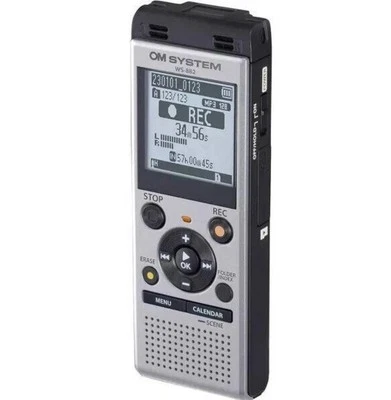 Olympus WS-882 Digital Voice Recorder Silver and Black - Image 1 of 4