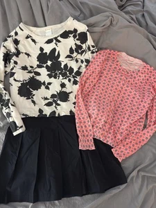 Lot Of 2 CREWCUTS size 14 Dress Sweater VGUC - Picture 1 of 6