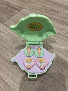 Vintage Polly Pocket Polly's Earring Case 1991 100% Complete - Picture 1 of 5