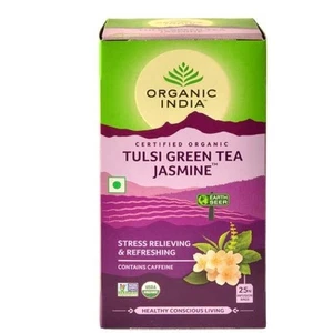 Bio Indien Tulsi Jasmin Grüntee - Bild 1 von 4