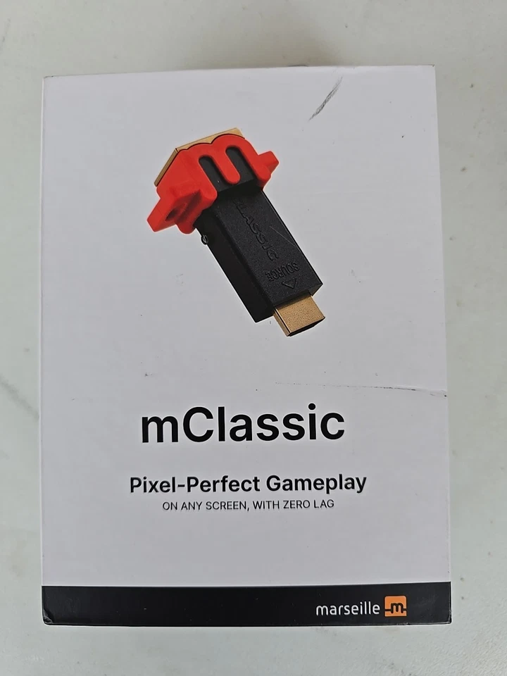 Marseille mClassic Pixel Enhancer & Upscaler 4 Nintendo, PlayStation, & more NEW - Image 1 of 4