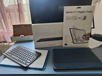 Samsung Galaxy S7 FE SM-T733 64GB, Wi-Fi, 12,4" - Mystic Black + ACCESSORI - Immagine 1 di 4