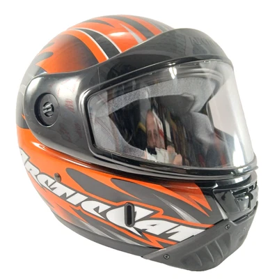 Casco de moto de nieve cara completa ARCTIC CAT de colección TAMAÑO MEDIANO + ¡Visera extra LIMPIO! Foto 1 de 4