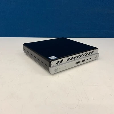HP ProDesk 400 G5 Mini , i5-9500T, 8GB RAM,  *BEZEL DAMAGE* - Image 1 of 4