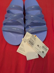 CROCS Badeschuhe Splash glossy Strappy 39-40 flieder - Bild 1 von 2