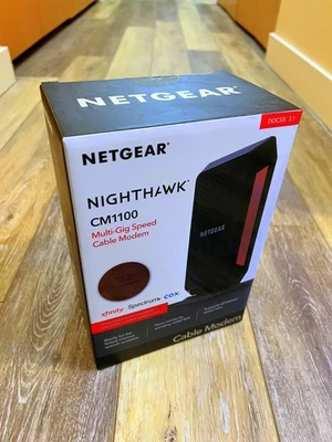 ✅ Netgear Nighthawk CM1100 Multi-Gig Speed DOCSIS 3.1 Cable Modem - Image 1 of 4