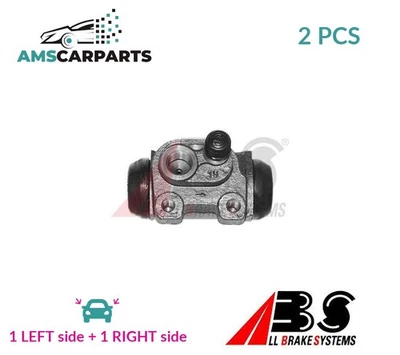 DRUM WHEEL BRAKE CYLINDER PAIR REAR 52979 ABS 2PCS NEW OE REPLACEMENT - Image 1 of 4