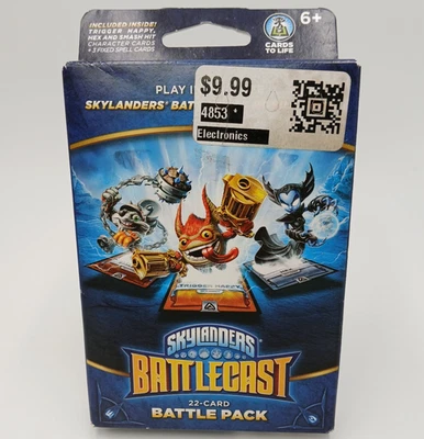 Skylanders Battlecast 22 Card Battle Pack Trigger Happy Hex Smash Hit NOS READ - Image 1 of 4