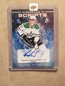 2024-25 Black Diamond Sparkling Scripts Spectrum /25 #SS-MM Mason Marchment - Picture 1 of 3