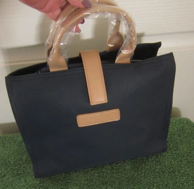 NUEVO BOLSO COSMÉTICO ASAS MAQUILLAJE AZUL MARINO Y BRONCEADO Foto 1 de 4