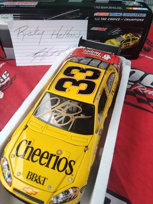 Clint Bowyer Autograph 1/24 Action #33 Cheerios Diecast (ClB-4) - Image 1 of 4