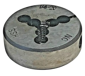HSS 1/4-20 NC Die - Picture 1 of 4