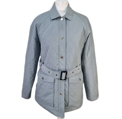 New women lightweight quilted lined jacket coat size M by London fog designer - Image 1 of 4
