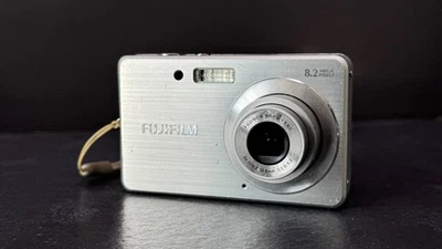 Fujifilm FinePix J10 8.2MP Digital Camera  - Silver - Image 1 of 4
