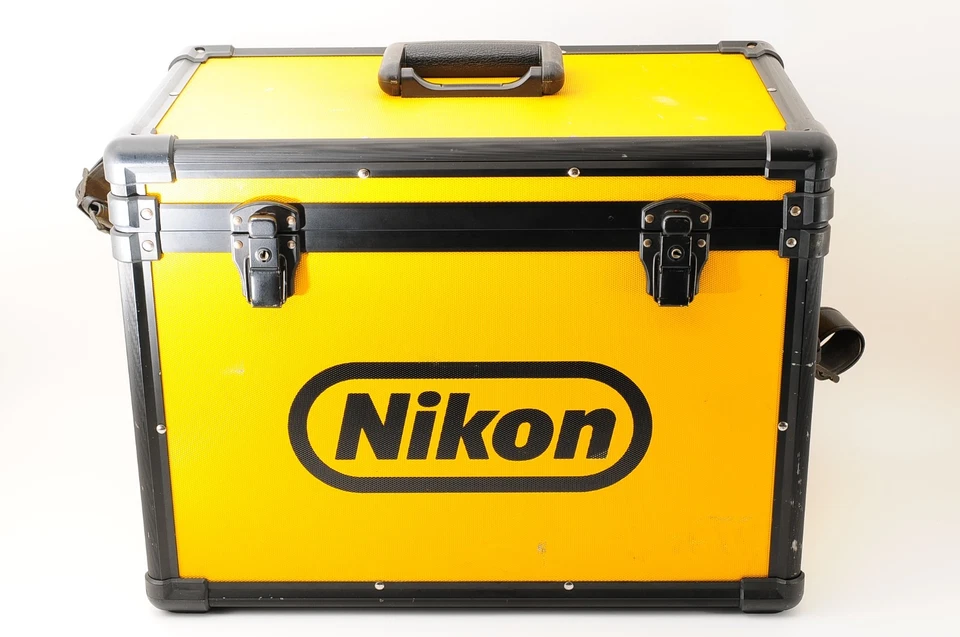 BF Sale [N MINT] Nikon Vintage Yellow Hard Aluminum Camera Trunk Case JAPAN #168 - Image 1 of 4