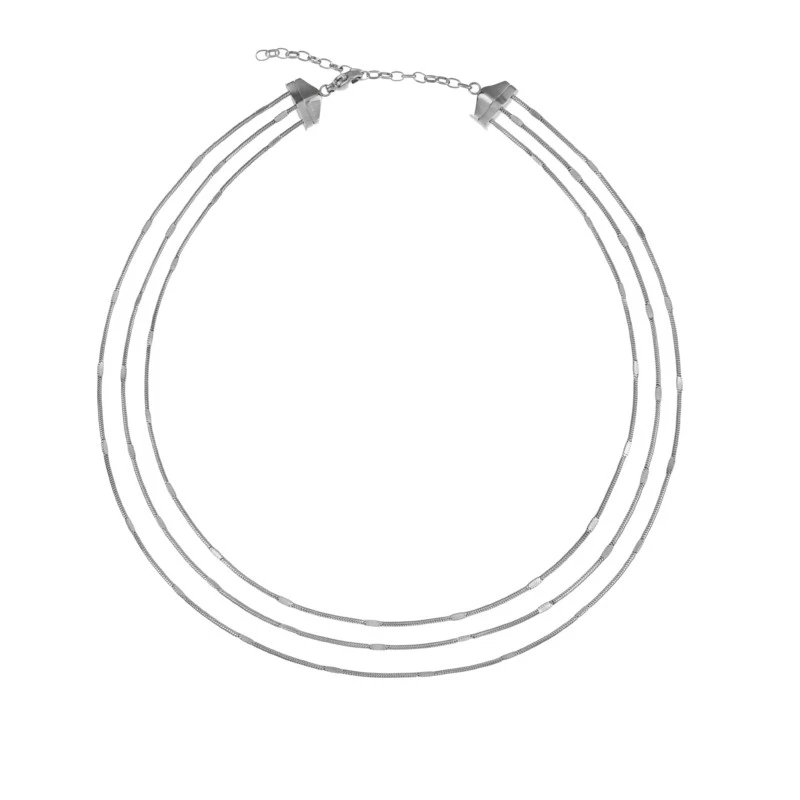 Collana multifilo donna Breil Sinuous acciaio TJ3094 - Immagine 1 di 1