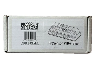 Franklin Sensors Prosensor 710+ Stud Finder with 13-Sensors, Blue